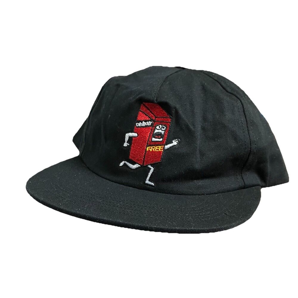 ONLY NY Paper Run Snapback Unisex Hat Black Embroidered Streetwear NYC Cap - Picture 4 of 10